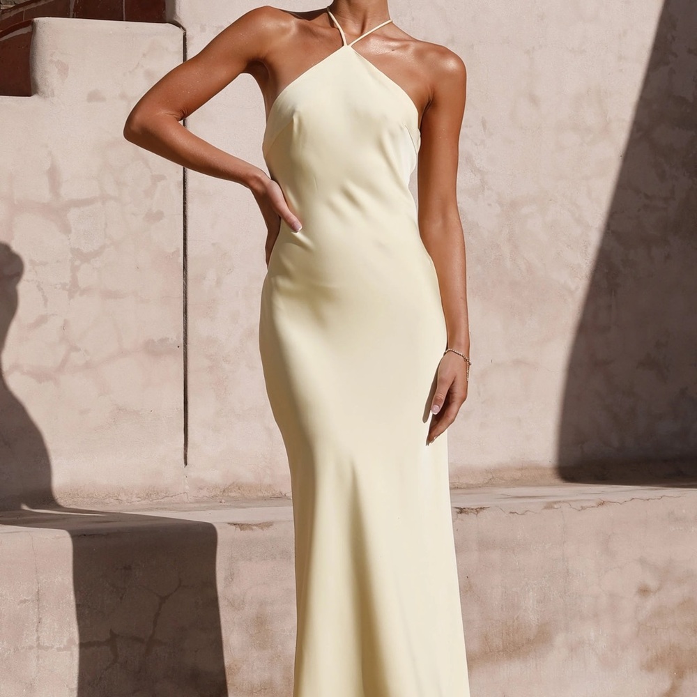 Billy J Chiara Maxi Dress - Yellow